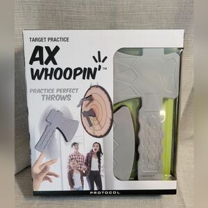 NWT Protocol Ax Whoopin’ Target Practice Game Ax Throwing